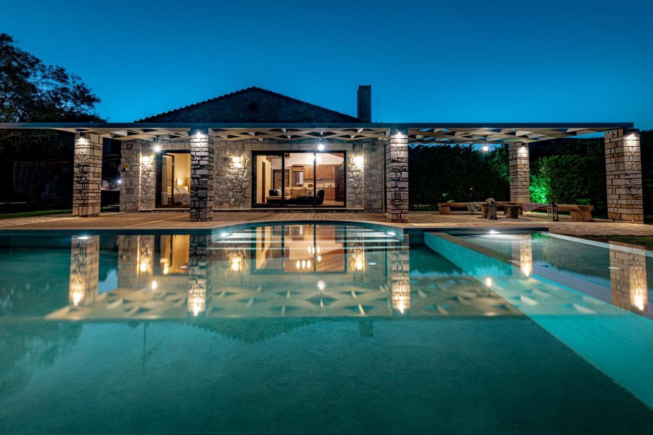 Kymaros Villas Keri Bagian luar foto