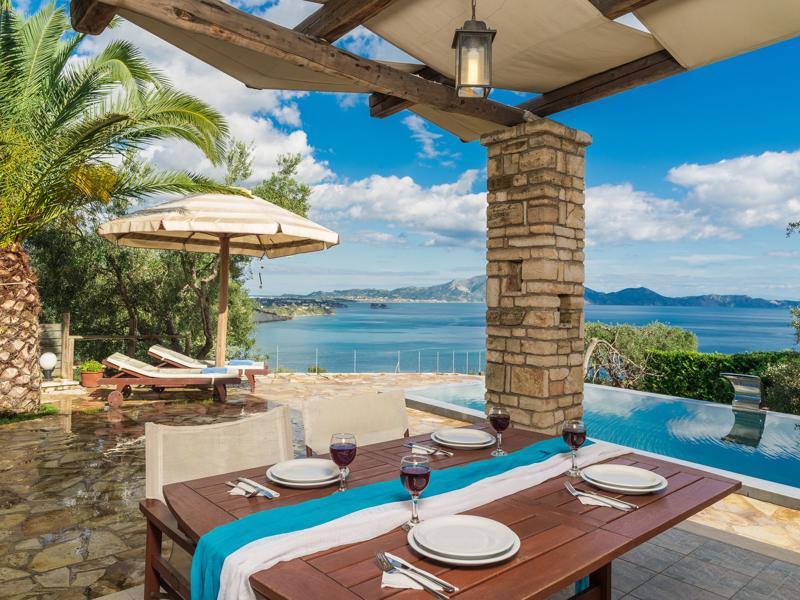 Kymaros Villas Keri Bagian luar foto