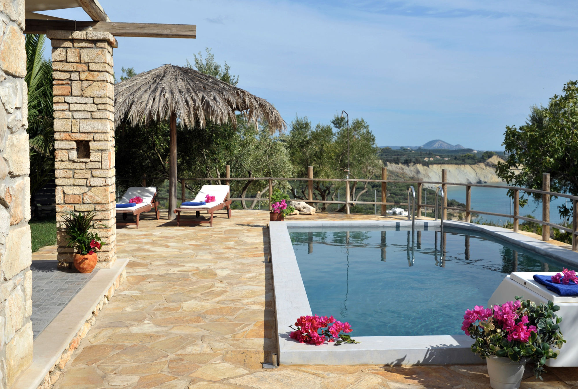 Kymaros Villas Keri Bagian luar foto